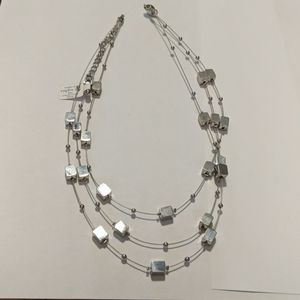 Lia Sophia three layer necklace